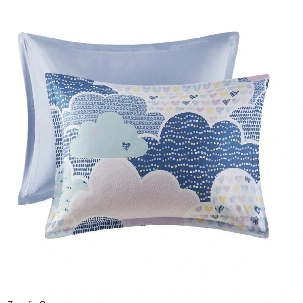 Urban Habitat Cotton 4pc Unicorn Clouds Duvet Set